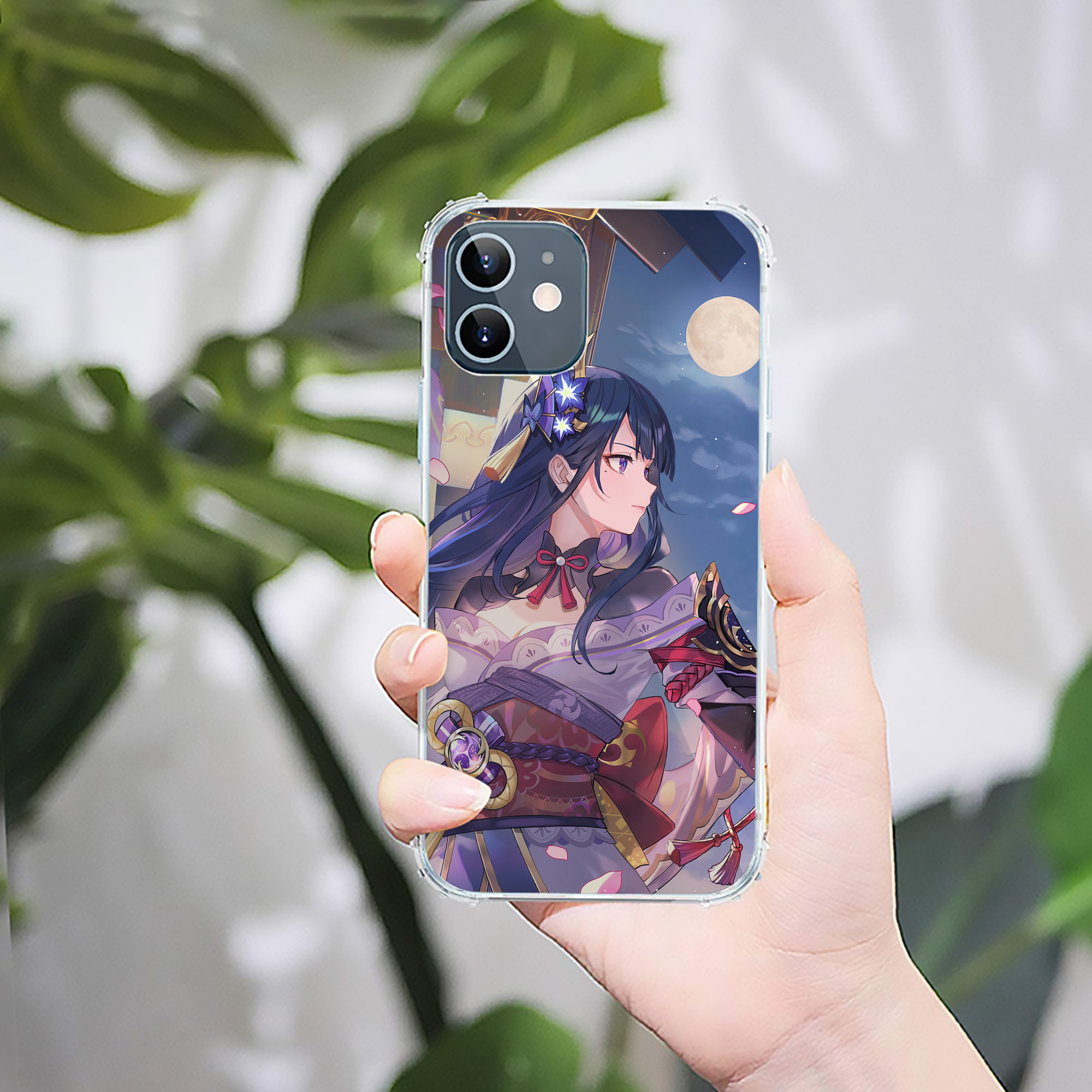 げんし神 genshin 【iPhone 12シリーズ対応】透明スマホケース（クリアソフトケース）